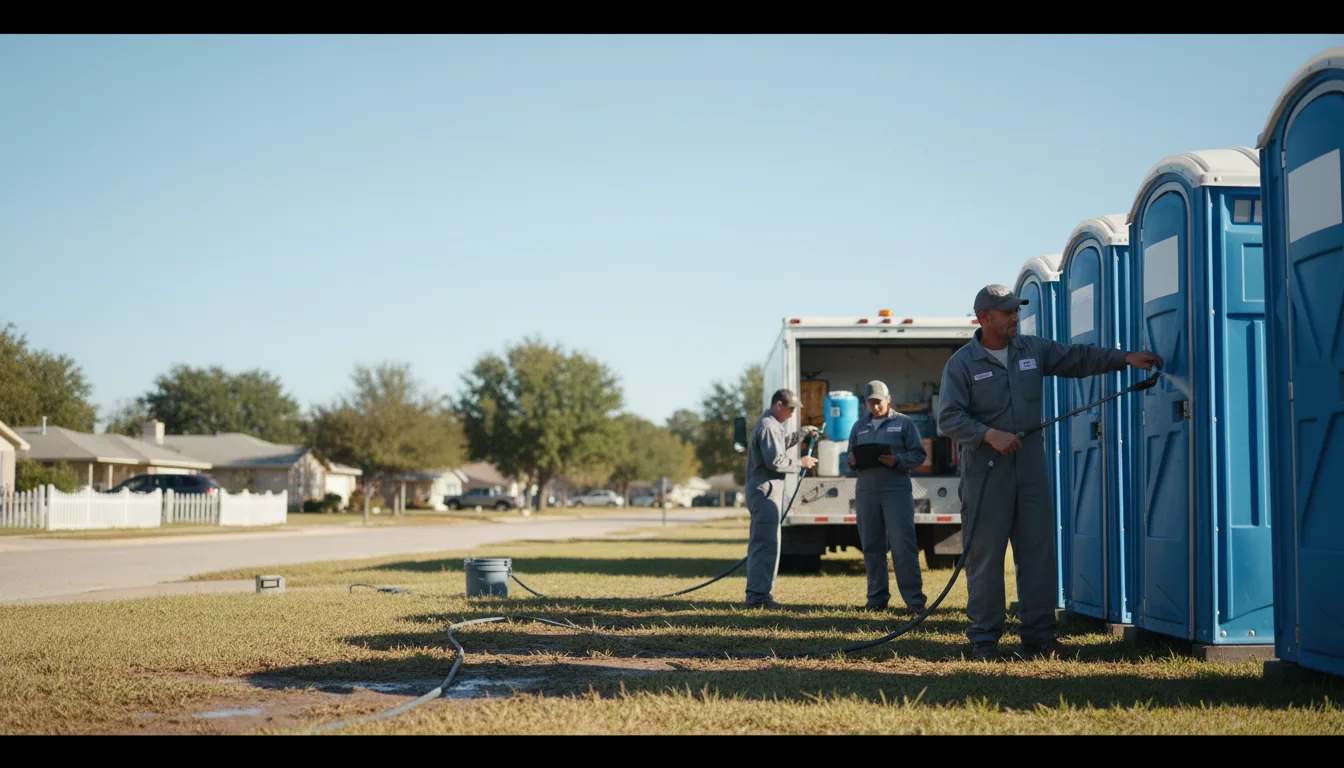 Long-Term Portable Toilet Rental in Williams, SC near me